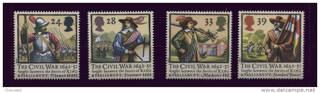 Gde Bretagne  **  1624 à 1627   Lot  165 - B2 - Unused Stamps