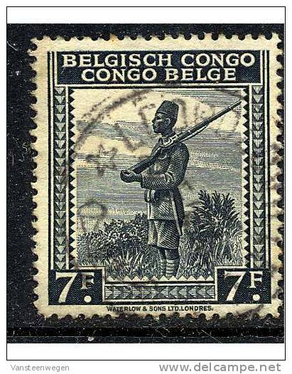 Congo Belge COB 244A ° - Oblitérés