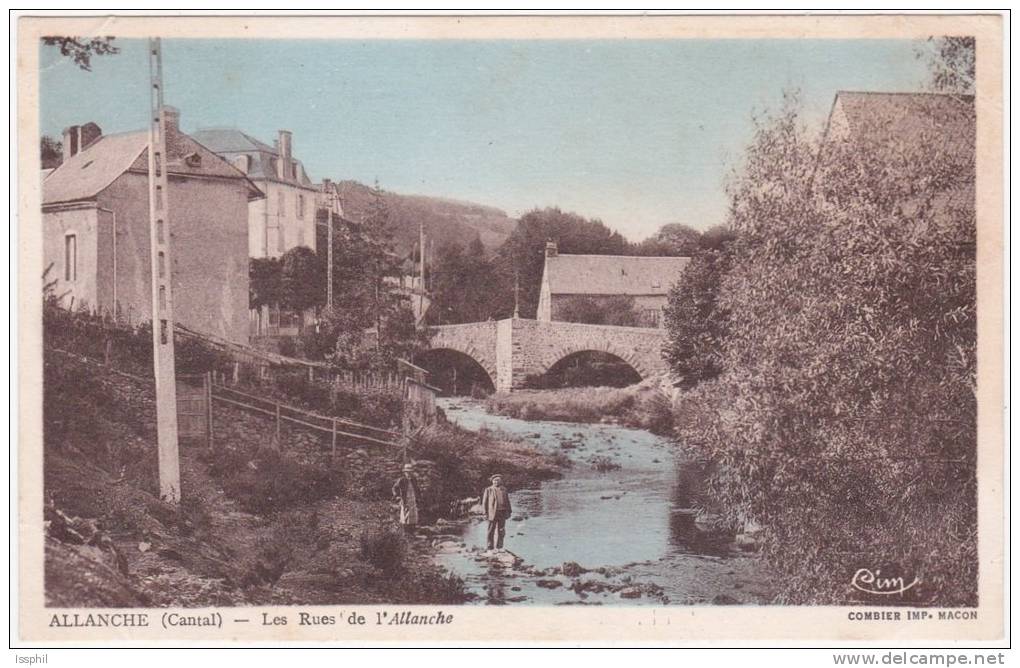 Allanche (Cantal) Les Rues De L'Allanche - Allanche