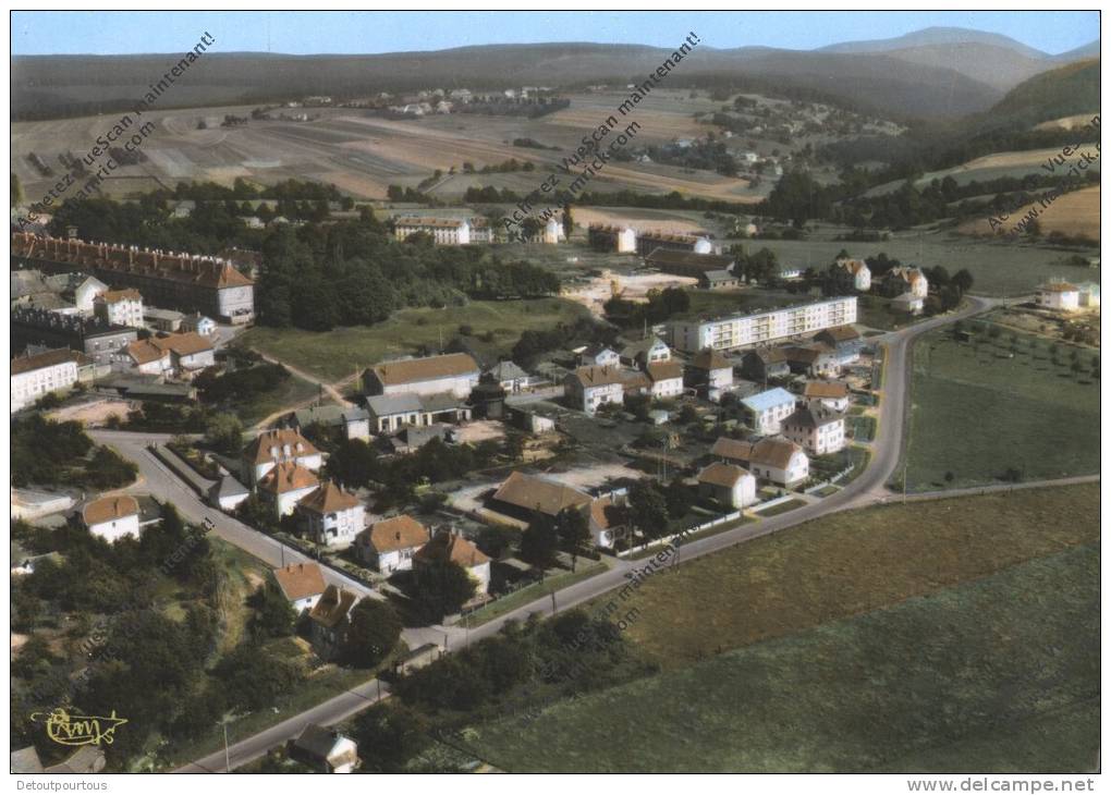 PHALSBOURG Modelle 57 : Vue Générale Aérienne Sur La Ville Beau Plan Maisons Individuelles Hlm - Phalsbourg