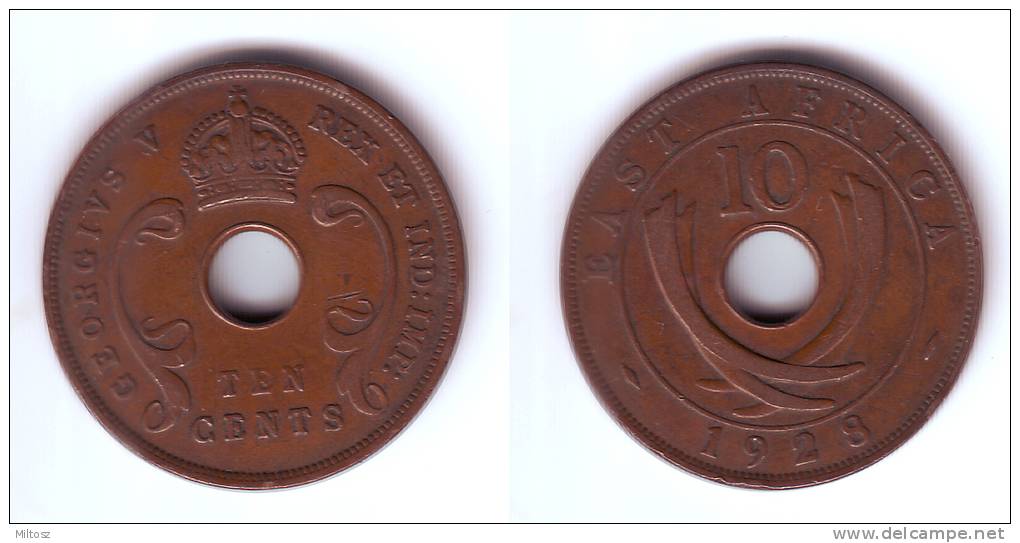 East Africa 10 Cents1928 - British Colony