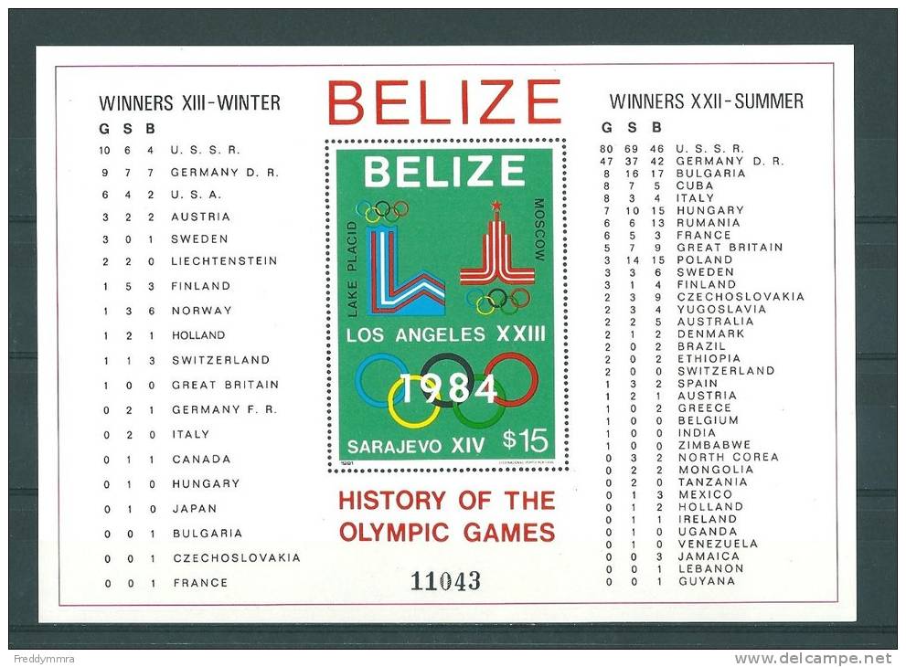 Belize: BF 26/ 27 ** - Belize (1973-...)