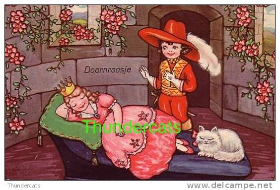 CPA ILLUSTRATEUR  ENFANT DESSIN MARGRET BORISS ** ARTIST SIGNED AMAG POSTCARD DRAWN CHILDREN SLEEPING BEAUTY - Boriss, Margret