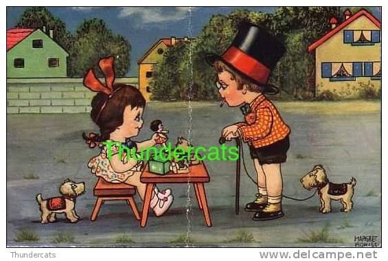 CPA ILLUSTRATEUR  ENFANT DESSIN MARGRET BORISS ** ARTIST SIGNED AMAG POSTCARD DRAWN CHILDREN - Boriss, Margret