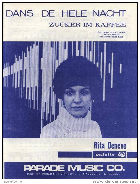 Dans De Hele Nacht - Rita Deneve - Zucker Im Kaffee - Chant Chorale