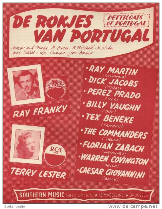 De Rokjes Van Portugal -  Ray Franky - Gezang