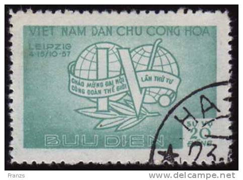 Vietnam 1957 Official Michel # 17, Used NH - Viêt-Nam