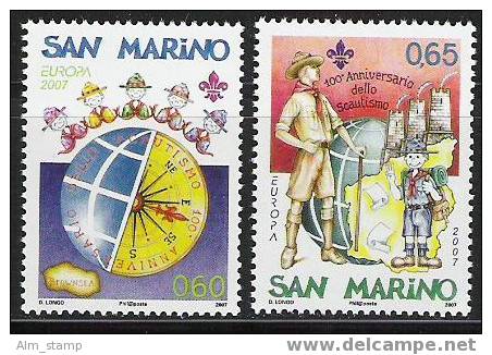 2007 San Marino  Mi. 2299-0 ** MNH  Europa - 2007