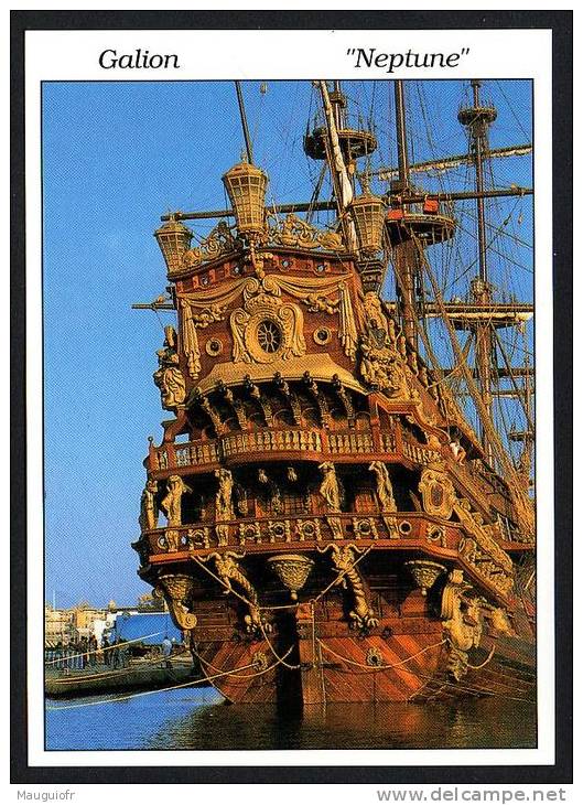 DF / TRANSPORTS / BATEAUX / VOILIER / LE GALION " NEPTUNE " DU FILM " PIRATES " - Sailing Vessels