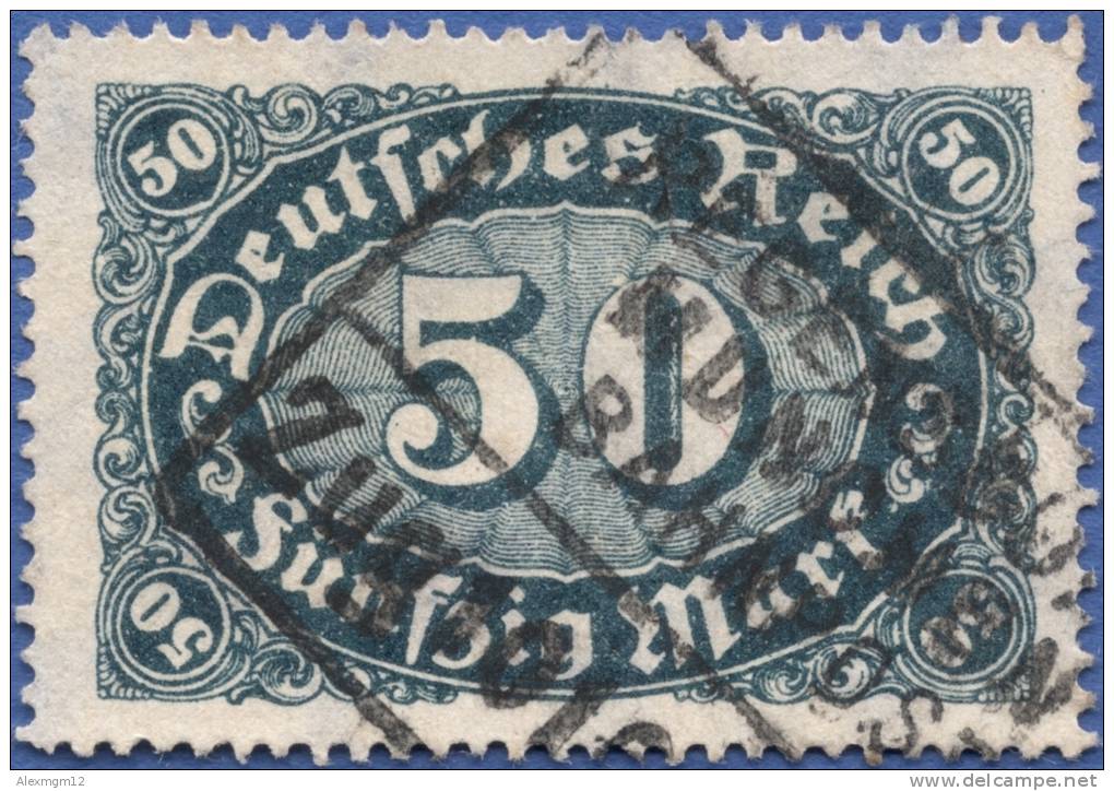 Germany, 50 M. 1922, Sc #198, Used - Used Stamps