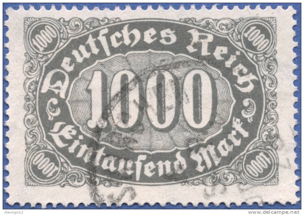 Germany, 1000 M. 1923, Sc #204, Used - Used Stamps