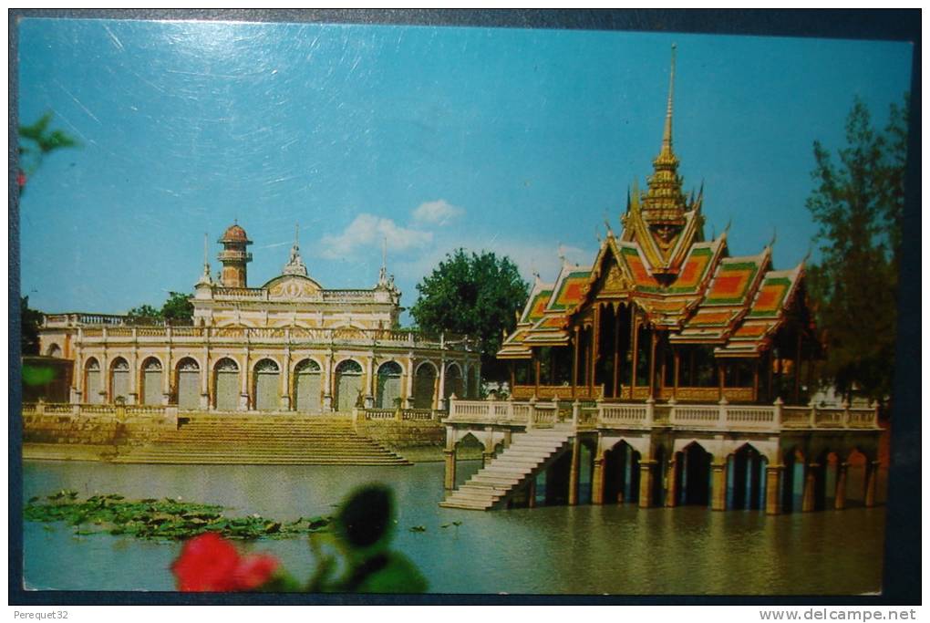 Bong-pa-in(Former King's Summer Palace).Cpsm,voyagé,be,beau Timbre - Tailandia