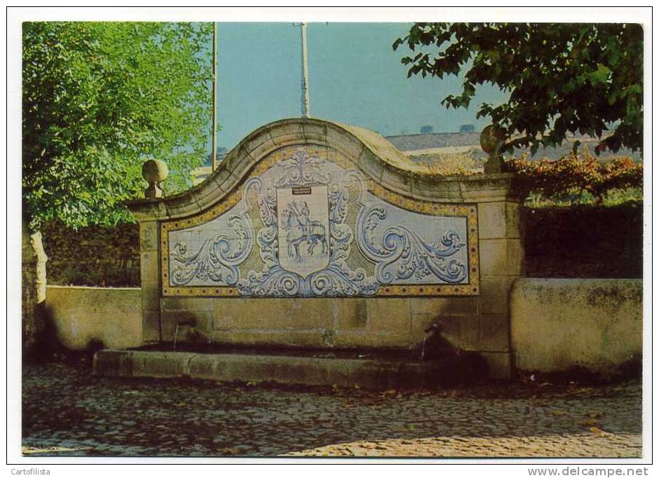 MACEDO DE CAVALEIROS - Fontenário Do Prado De Cavaleiros - Bragança