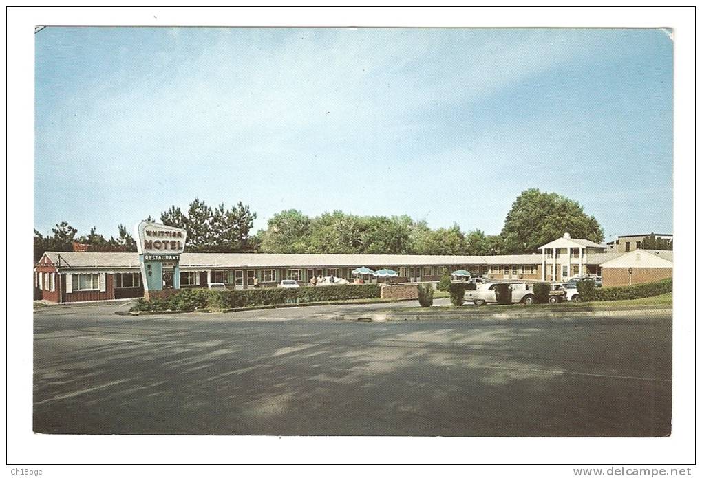 CPA -  -Massachusetts  - Boston  Ipswich :  Whitter Motel Route 1A Ipswich Mass - Boston