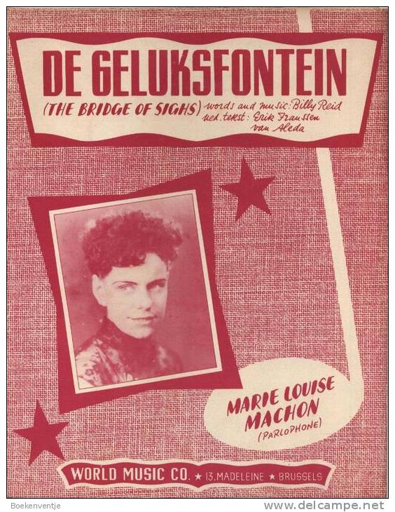 De Geluksfontein - Marie Louise Machon - The Bridge Of Sighs - Chorwerke