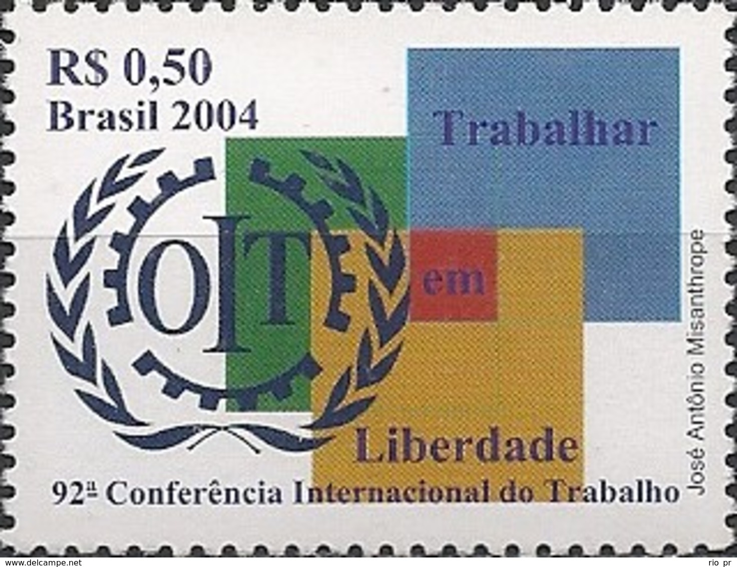 BRAZIL - 92nd INTL LABOR ORGANIZATION CONFERENCE 2004 - MNH - OIT