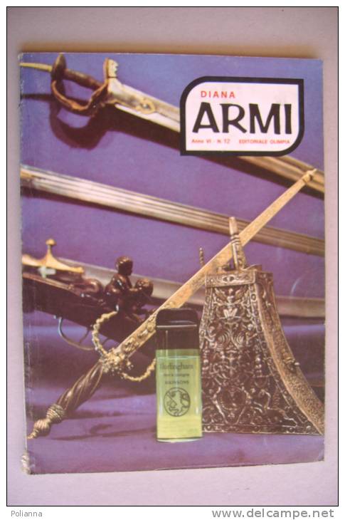 RA#05#07 DIANA ARMI N.12 Ed.Olimpia 1972/ROY WEATHERBY/PISTOLA IGI DOMINO/WEAVER K12 RANGE-FINDER/CS BERETTA - Caccia E Pesca