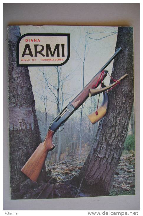 RA#05#08 DIANA ARMI N.2 Ed.Olimpia 1972/BERETTA A.300/REMINGTON PER KANZLER/FUCILE MAS 1936/POLIGONO DI NAPOLI - Chasse Et Pêche