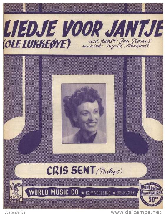 Liedje Voor Jantje - Chris Sent - Ole Lukkeoye - Chant Chorale