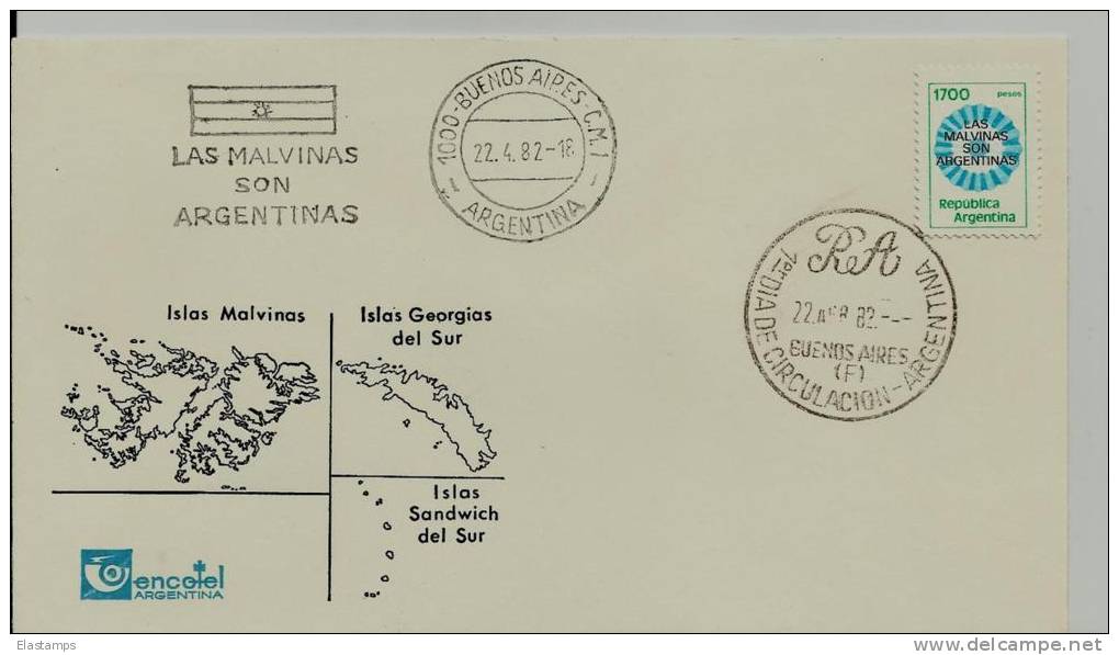 =ARGENTINIEN FDC 1982 - FDC