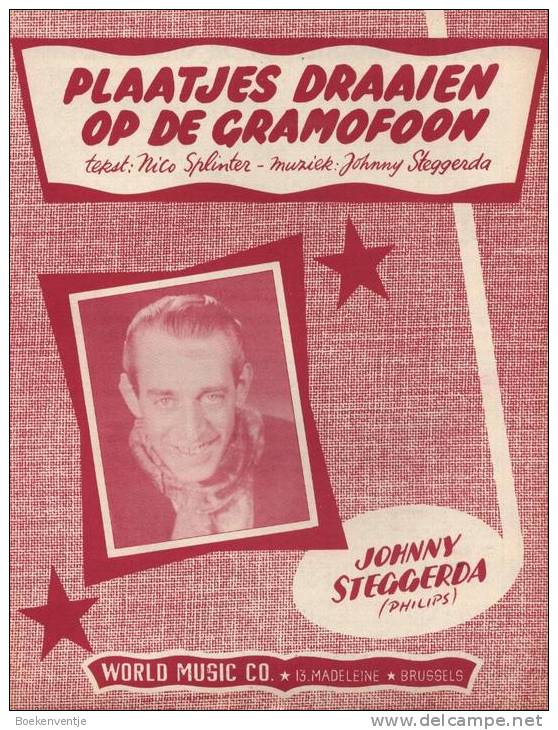 Plaatjes Draaien Op De Gramofoon - Johnny Steggerda - Corales