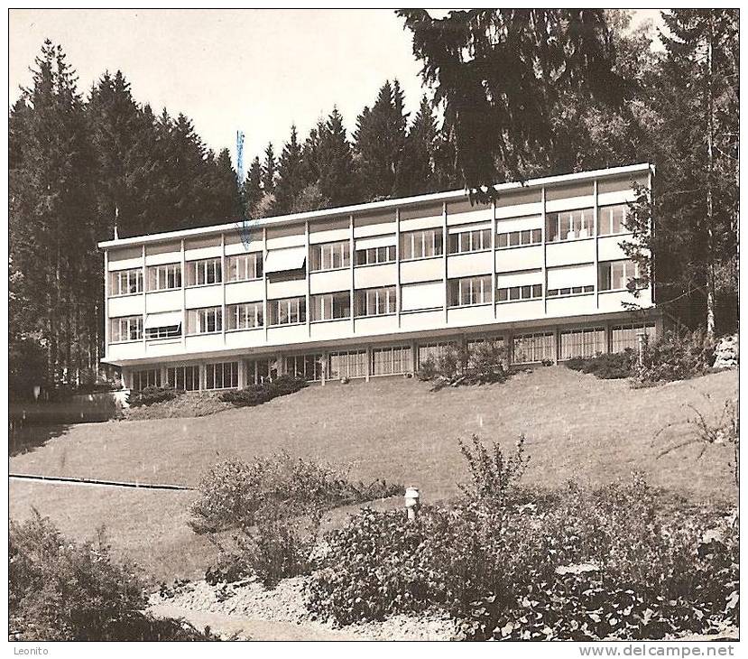 BIRKENRAIN Kuranstalt LÄNDLI Oberägeri Zug 1963 - Oberägeri