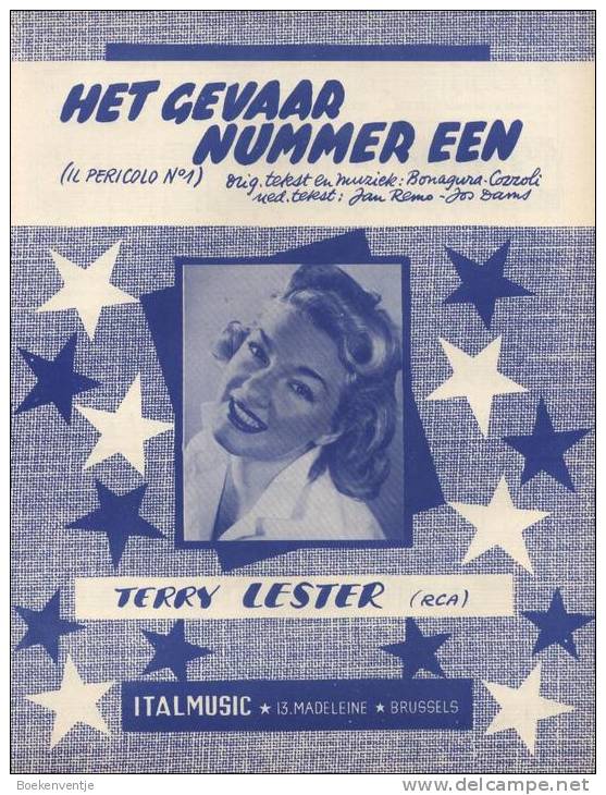 Het Gevaar Nummer Een - Terry Lester - Il Pericolo N°1 - Gezang