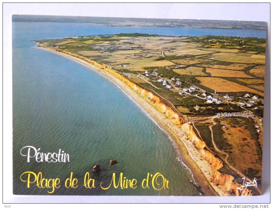 CP 56 Morbihan - PENESTIN - Plage De La Mine D'Or - Pénestin