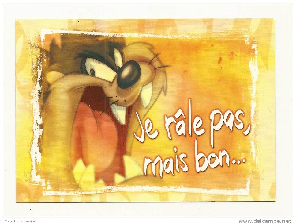 Cp, Bandes Dessinées, Looney Tunes, Taz - Comicfiguren