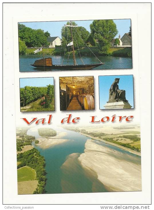 Cp, Centre - Val De Loire, Le Val De Loire, Multi-Vues - Centre-Val De Loire