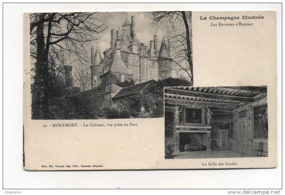 CPA  51: MONTMORT  Le Chateau        VOIR   DESCRIPTIF   §§§ - Montmort Lucy