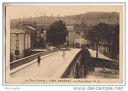 CPA 81 BRASSAC - Le Pont Neuf - Brassac