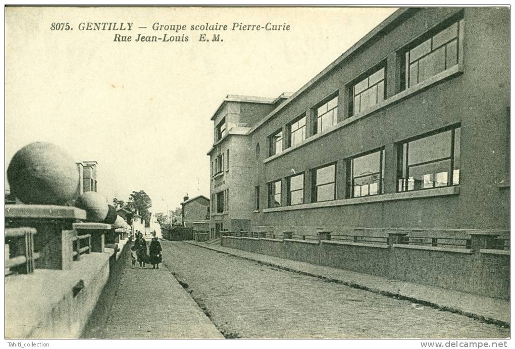 GENTILLY - Rue Jean-Kouis - Groupe Scolaire Pierre-Curie - Gentilly