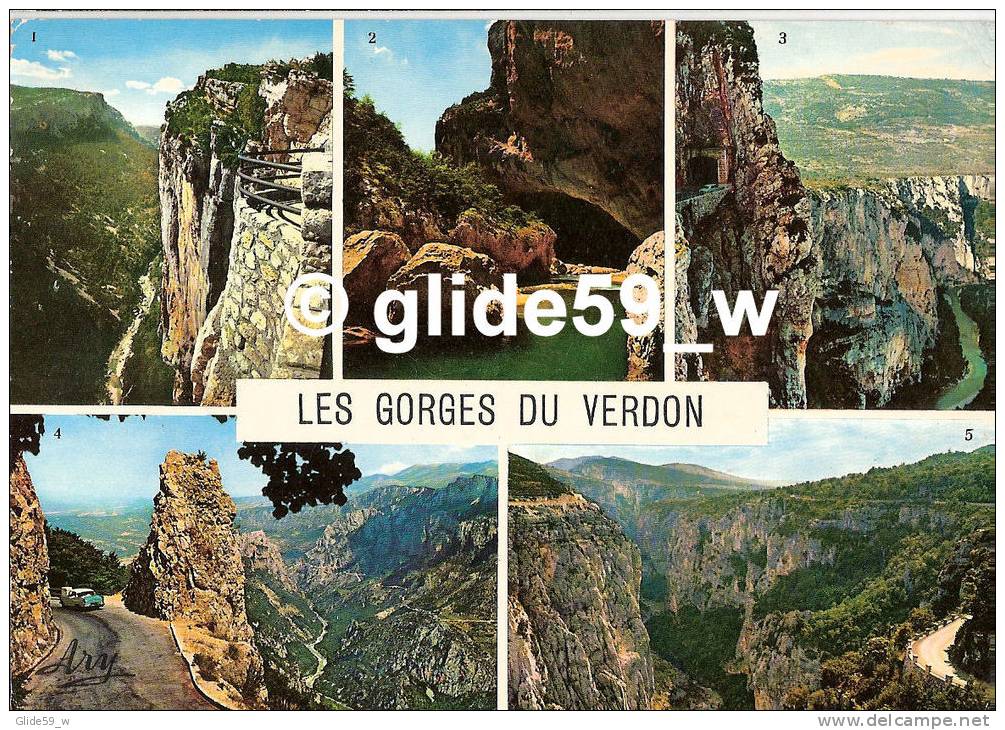 Les Gorges Du Verdon - Multi-vues - N° 863 - Provence-Alpes-Côte D'Azur