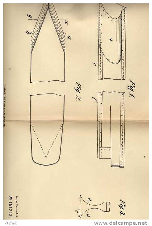 Original Patentschrift - J. Julhe In St. Mandé , 1904 , Vorstevenform Für Schiffe , Schiff !!! - Sonstige & Ohne Zuordnung