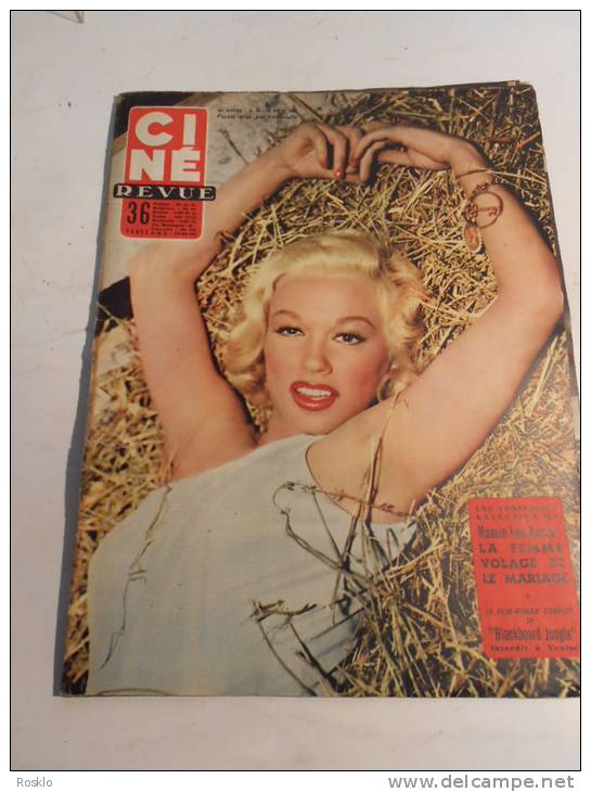 REVUE / CINE REVUE / N° 39  DE 1955 / MAMIE VAN DOREN - Zeitschriften