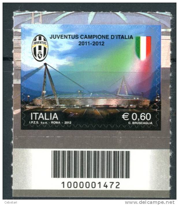 ITALIA / ITALY 2012** - JUVENTUS CAMPIONE D´ITALIA 2011/12 - Con Codice A Barre Come Da Scansione - Club Mitici