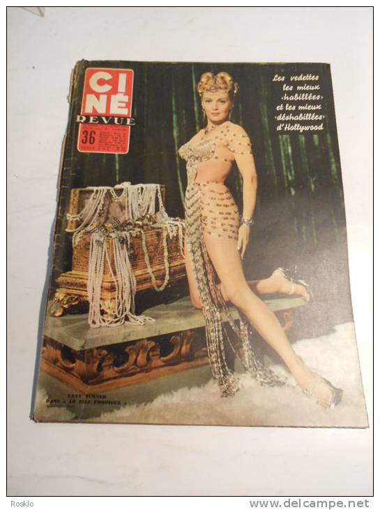 REVUE / CINE REVUE / N° 51 DE 1955 / LES VEDETTES LES MIEUX HABILLEES ET LES MIEUX DESHABILLEES - Zeitschriften