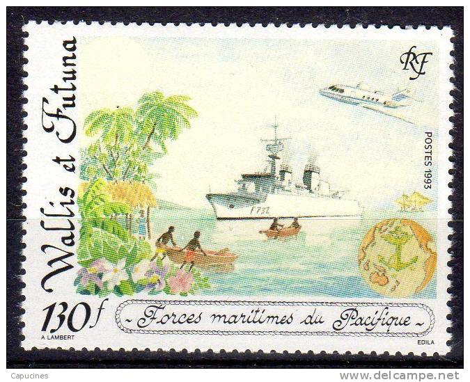 WALLIS ET FUTUNA - 1993: Forces Maritimes Du Pacifique (N°444**) - Neufs