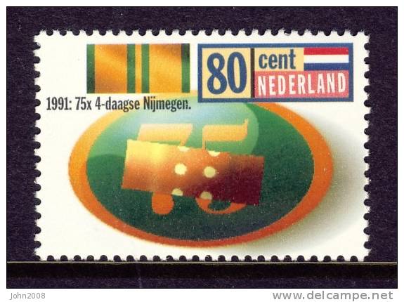 Niederlande / Netherlands 1991 : Mi 1417 *** - 75x 4-daagse Nijmegen - Ungebraucht