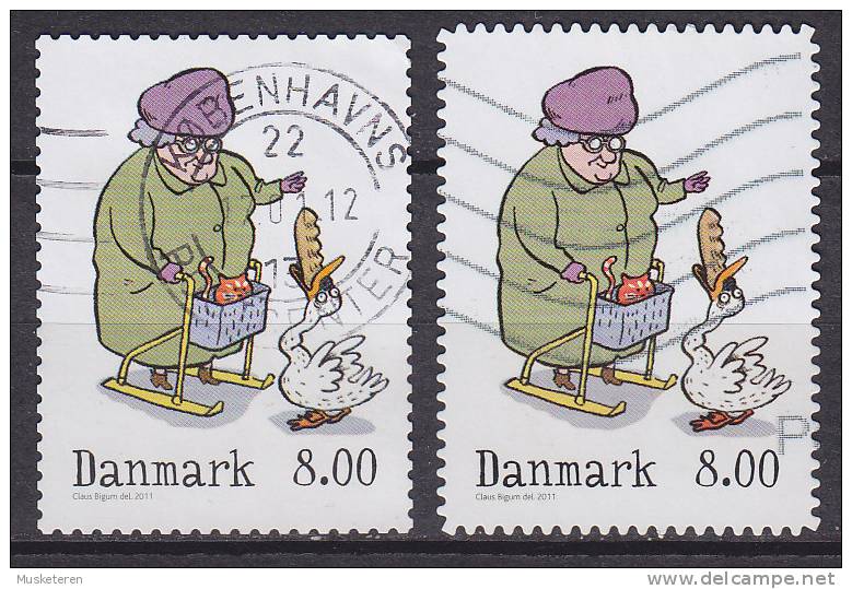 Denmark 2011 BRAND NEW 8.00 Kr Winterstamp - Comics (from Sheet & Booklet) - Gebruikt