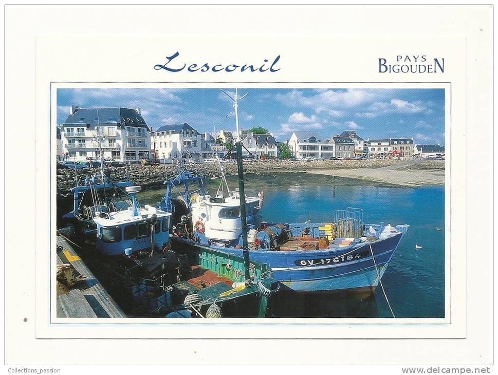 Cp, 29, Lesconil, Le Port, écrite - Lesconil