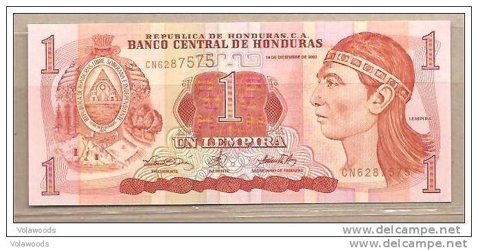 Honduras - Banconota Non Circolata FdS UNC Da 1 Lempira P-84a - 2000 #19 - Honduras