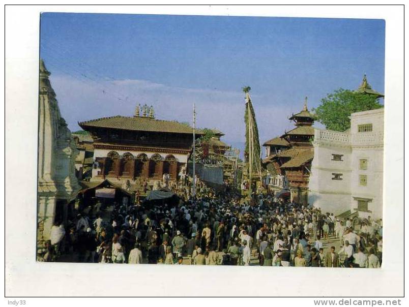 - NEPAL . CHARIOT FESTIVAL OF MACHHENDRANATH . - Nepal