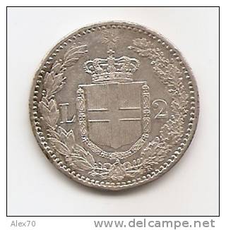 REGNO D´ITALIA - UMBERTO I 2 LIRE 1881 - 1878-1900 : Umberto I