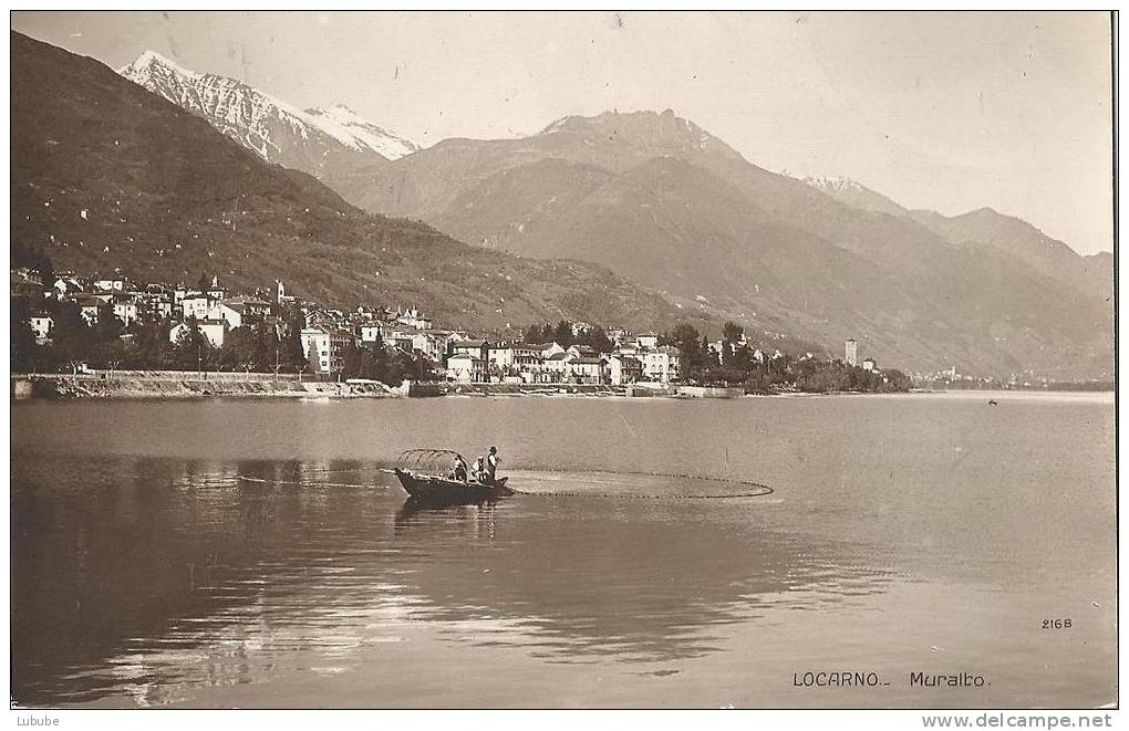 Locarno - Fischer Gegen Muralto          Ca. 1920 - Muralto