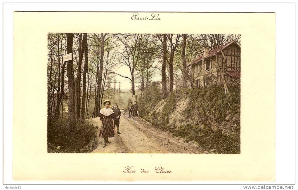 SAINT LEU - VAL D´OISE - RUE DES CLAIES - ANIMATION - Saint Leu La Foret