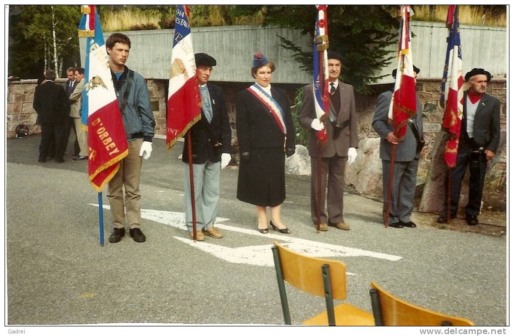 Photo Commémoration Guerre 14-18 Linge Près D´Orbey - Autres & Non Classés