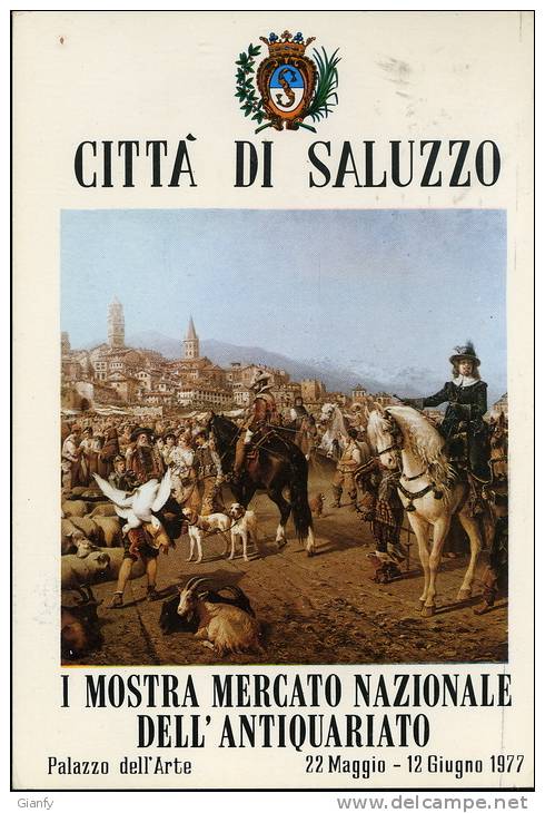 SALUZZO MOSTRA MERCATO ANTIQUARIATO 1977 - Fairs