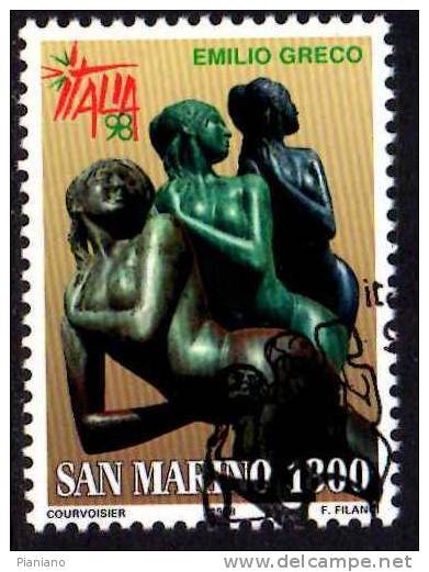 PIA - SMA - 1998 : Esposizione Mondiale Di Filatelia "Italia 98"  - (SAS  1648) - Usati